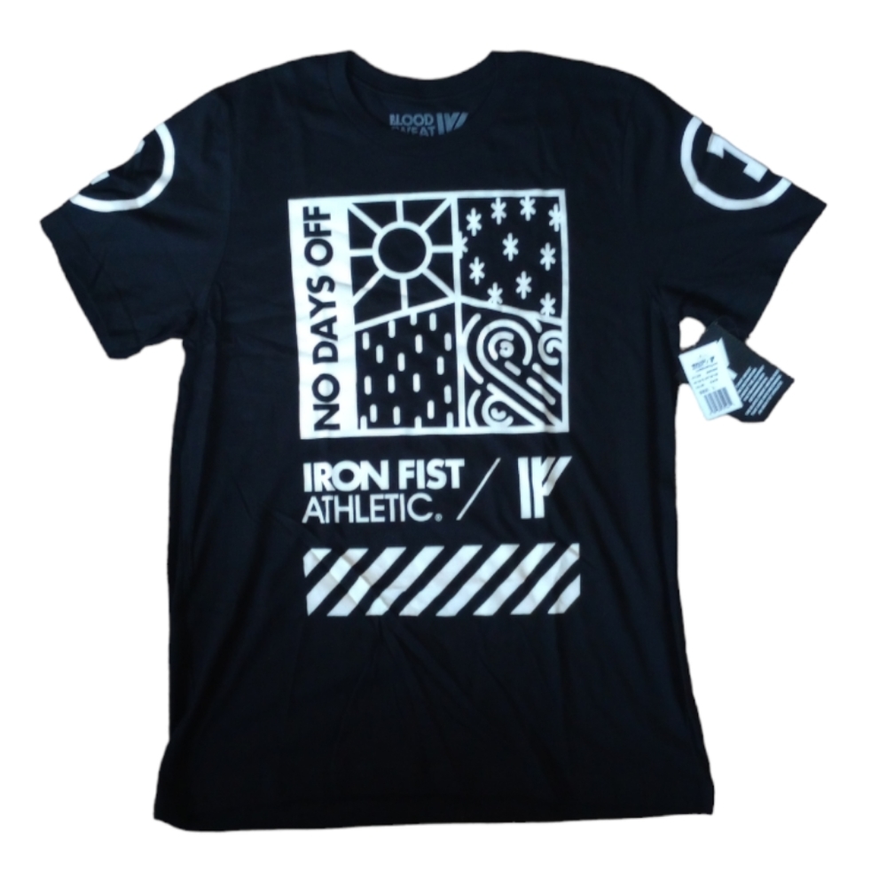 Iron Fist Athletic Men’s No Days Off SS Tee Size L